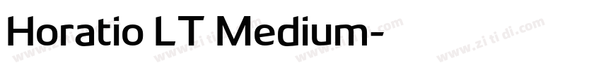Horatio LT Medium字体转换